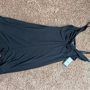 Black Volcolm dress. NWT. Size S.